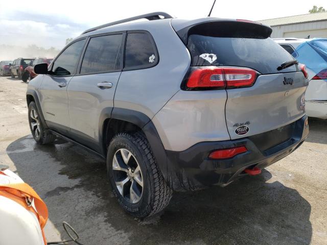 1C4PJMBS8EW281499 - 2014 JEEP CHEROKEE TRAILHAWK GRAY photo 2