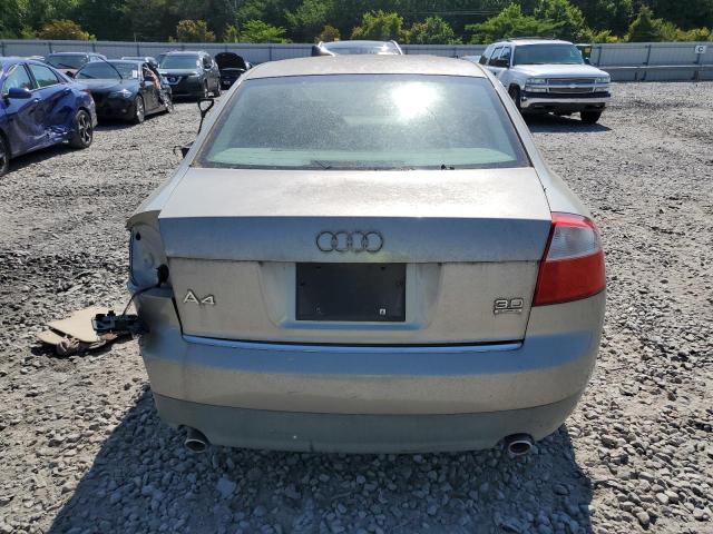 WAULT68E92A151680 - 2002 AUDI A4 3.0 QUATTRO BEIGE photo 6