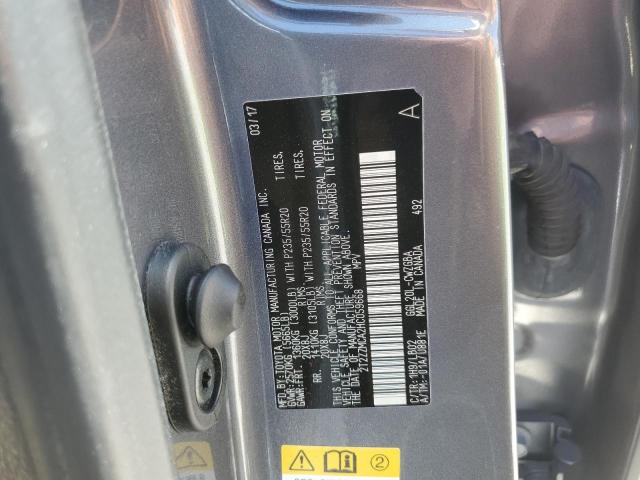 2T2ZZMCA2HC059668 - 2017 LEXUS RX 350 BASE 灰色 照片 14