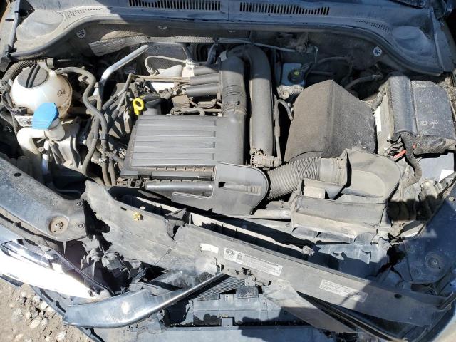 3VW167AJ7HM236444 - 2017 VOLKSWAGEN JETTA S BLACK photo 11