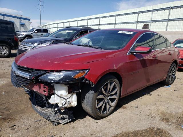 1G1ZG5ST3LF060758 - 2020 CHEVROLET MALIBU RS RED photo 1