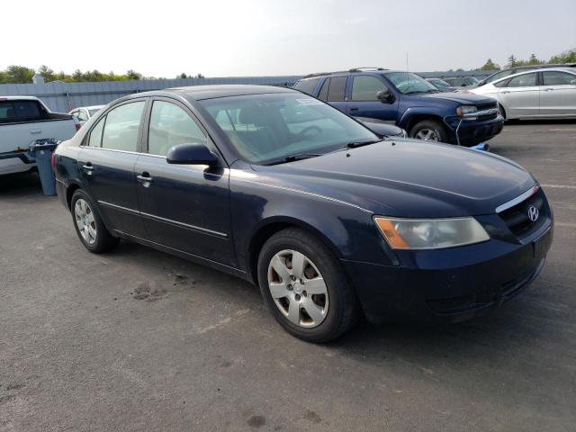 5NPET46F98H388974 - 2008 HYUNDAI SONATA GLS BLUE photo 4