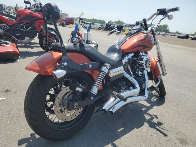 1HD1GP413BC327813 - 2011 HARLEY-DAVIDSON FXDWG ORANGE photo 4