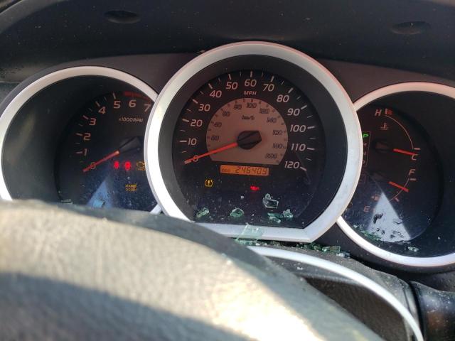 5TEJU62N17Z375586 - 2007 TOYOTA TACOMA DOUBLE CAB PRERUNNER RED photo 9