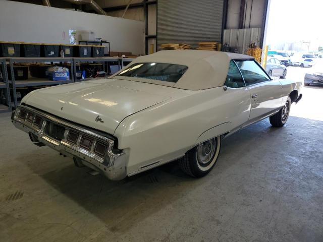 1N67R3S171036 - 1973 CHEVROLET CAPRICE CL WHITE photo 3