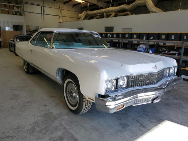 1N67R3S171036 - 1973 CHEVROLET CAPRICE CL WHITE photo 4