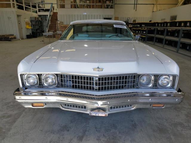 1N67R3S171036 - 1973 CHEVROLET CAPRICE CL WHITE photo 5