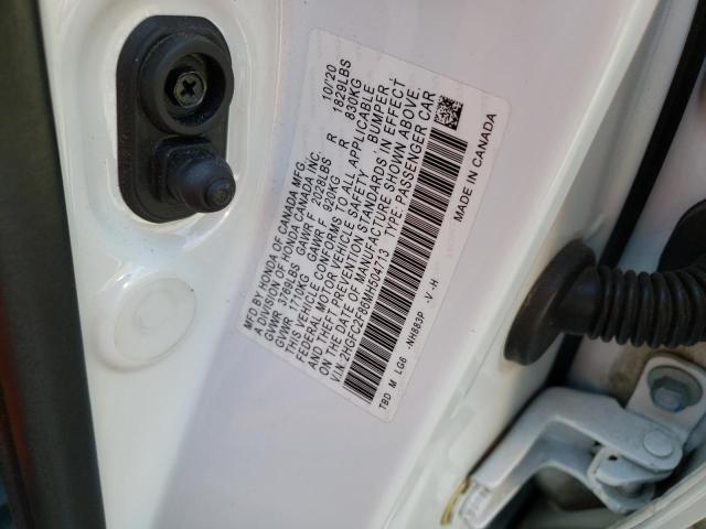 2HGFC2F86MH504713 - 2021 HONDA CIVIC SPORT 白色 照片 13