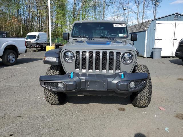 1C4JJXR68PW628784 - 2023 JEEP WRANGLER RUBICON 4XE GRAY photo 5