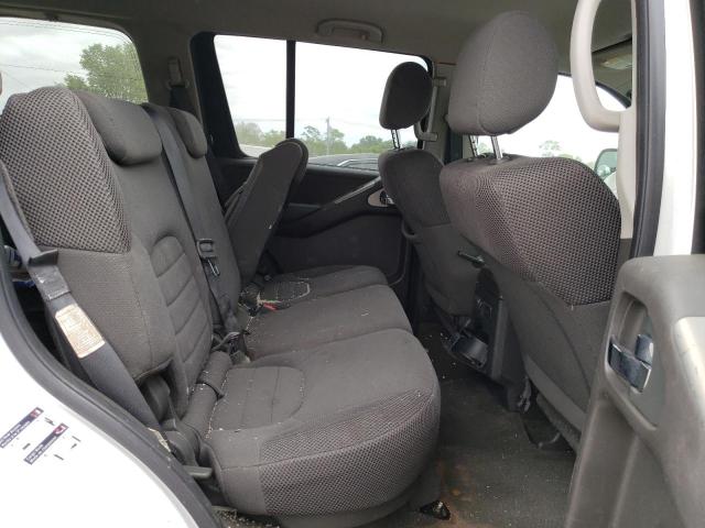 5N1AR18B18C646885 - 2008 NISSAN PATHFINDER S WHITE photo 11