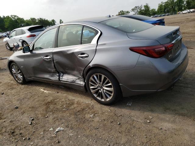 JN1EV7AR1KM554031 - 2019 INFINITI Q50 LUXE GRAY photo 2