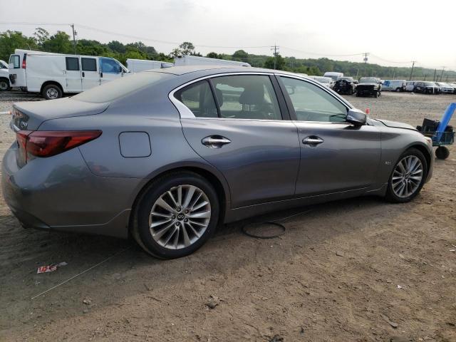 JN1EV7AR1KM554031 - 2019 INFINITI Q50 LUXE GRAY photo 3