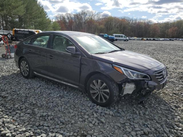 5NPE34AF7HH439749 - 2017 HYUNDAI SONATA SPORT 棕色 照片 4