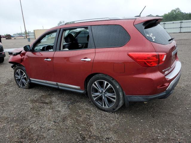 5N1DR2MNXHC630185 - 2017 NISSAN PATHFINDER S RED photo 2