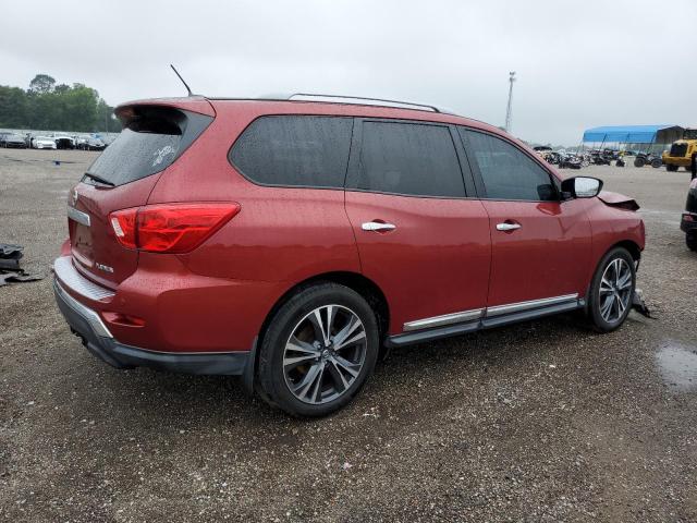 5N1DR2MNXHC630185 - 2017 NISSAN PATHFINDER S RED photo 3