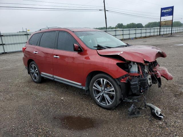 5N1DR2MNXHC630185 - 2017 NISSAN PATHFINDER S RED photo 4