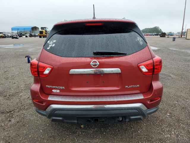 5N1DR2MNXHC630185 - 2017 NISSAN PATHFINDER S RED photo 6