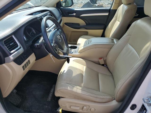 5TDKKRFH1FS077504 - 2015 TOYOTA HIGHLANDER XLE Սպիտակ լուսանկար 7