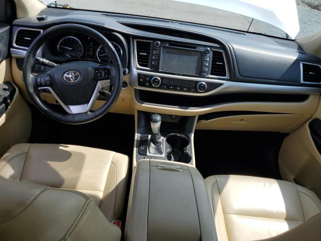 5TDKKRFH1FS077504 - 2015 TOYOTA HIGHLANDER XLE Սպիտակ լուսանկար 8