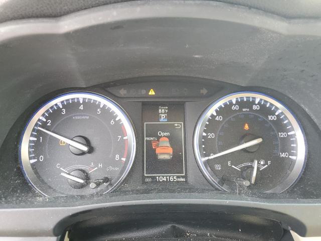 5TDKKRFH1FS077504 - 2015 TOYOTA HIGHLANDER XLE Սպիտակ լուսանկար 9