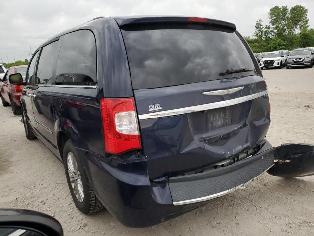 2C4RC1CG2FR531731 - 2015 CHRYSLER TOWN & COU TOURING L BLUE photo 2