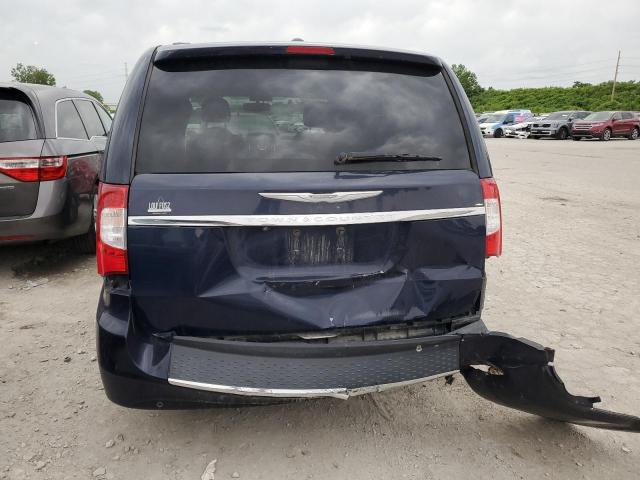2C4RC1CG2FR531731 - 2015 CHRYSLER TOWN & COU TOURING L BLUE photo 6