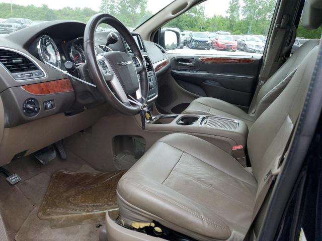 2C4RC1CG2FR531731 - 2015 CHRYSLER TOWN & COU TOURING L BLUE photo 7