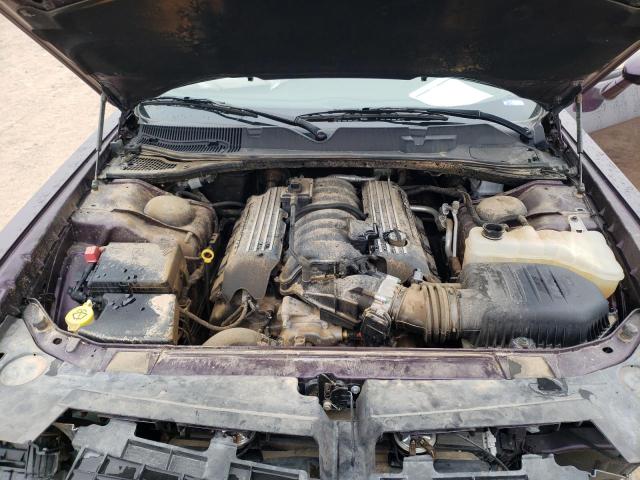 2C3CDZFJ7MH661083 - 2021 DODGE CHALLENGER R/T SCAT PACK PURPLE photo 11