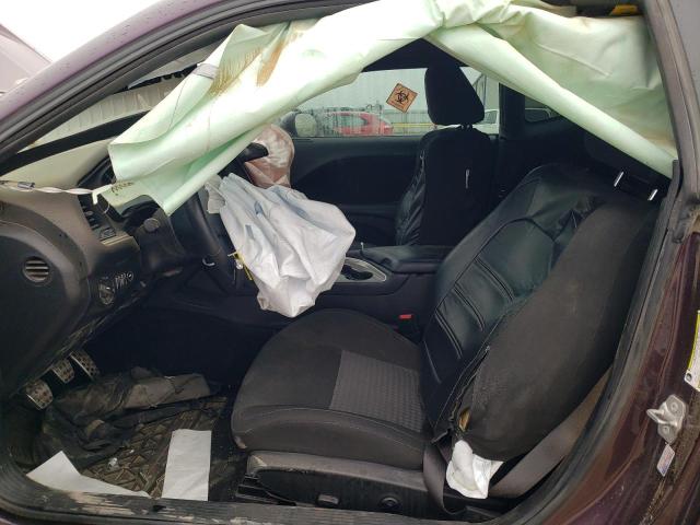 2C3CDZFJ7MH661083 - 2021 DODGE CHALLENGER R/T SCAT PACK PURPLE photo 7