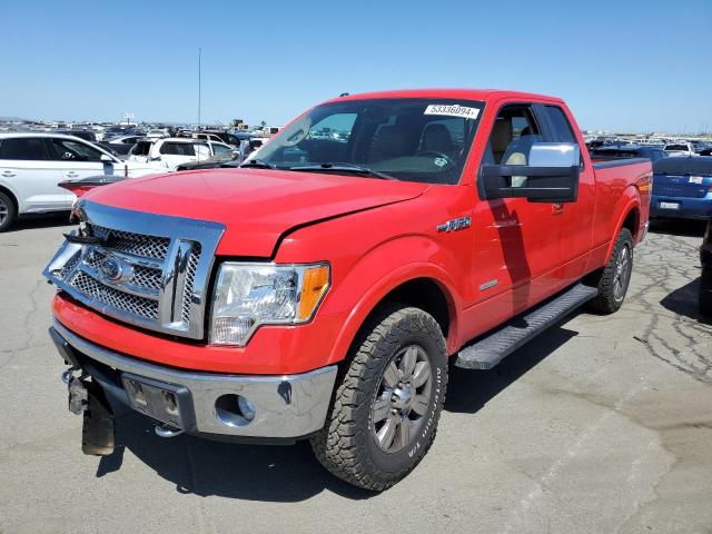 2012 FORD F150 SUPER CAB, 