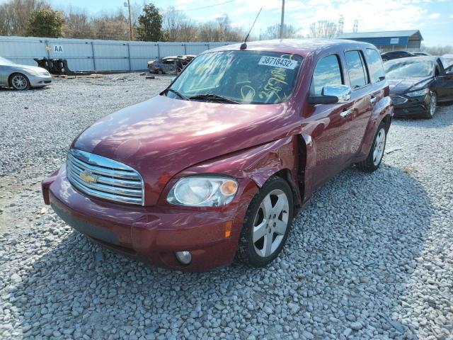 3GNDA33P07S538667 - 2007 CHEVROLET HHR LT RED photo 2