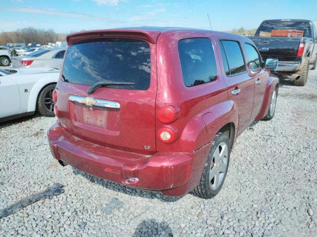 3GNDA33P07S538667 - 2007 CHEVROLET HHR LT RED photo 4