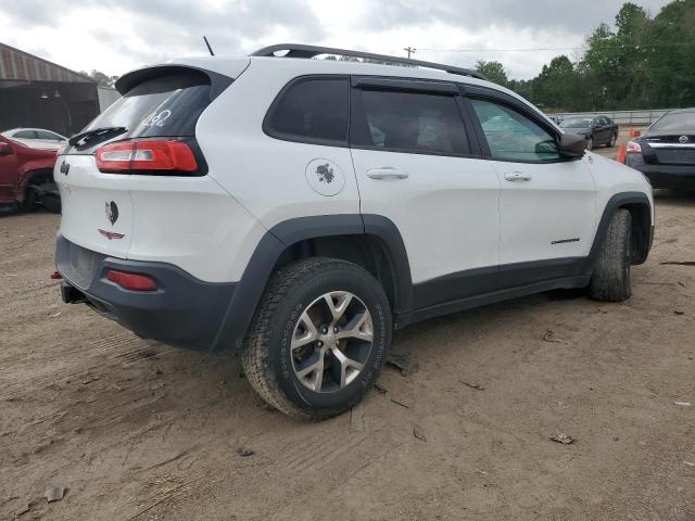 1C4PJMBS7FW635871 - 2015 JEEP CHEROKEE TRAILHAWK WHITE photo 3
