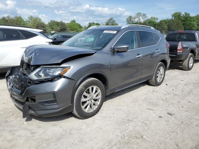 KNMAT2MVXLP533871 - 2020 NISSAN ROGUE S GRAY photo 1