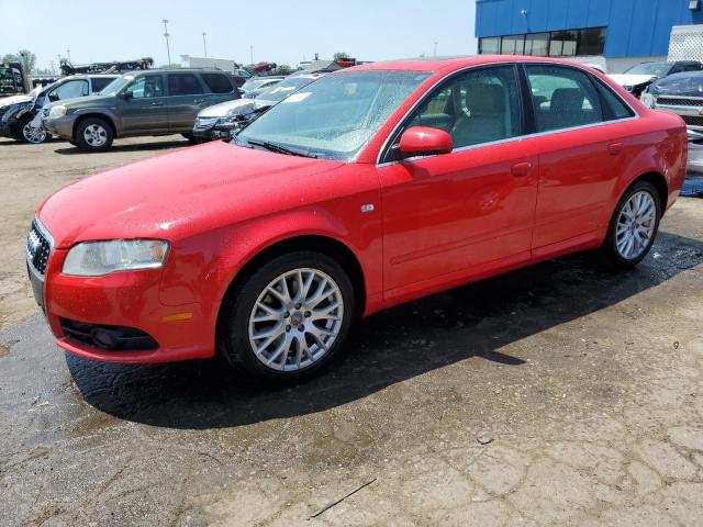 WAUDF78E68A152618 - 2008 AUDI A4 2.0T QUATTRO RED photo 1