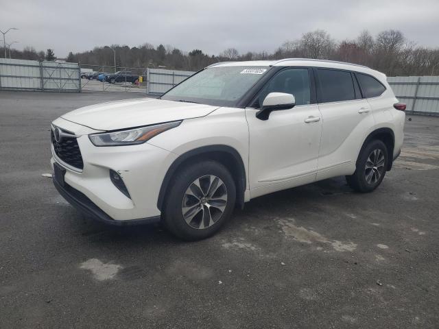 5TDHZRBH9LS509523 - 2020 TOYOTA HIGHLANDER XLE WHITE photo 1