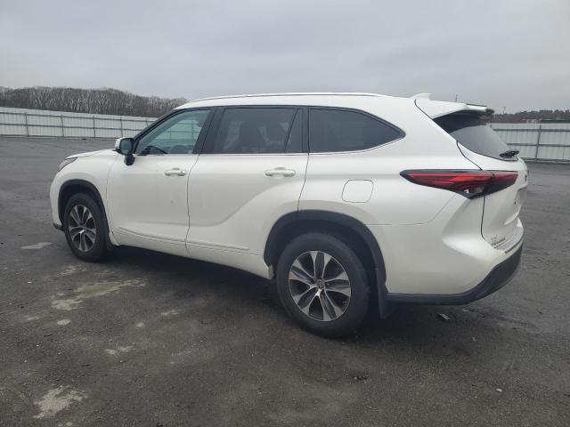 5TDHZRBH9LS509523 - 2020 TOYOTA HIGHLANDER XLE WHITE photo 2