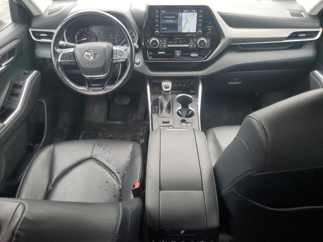 5TDHZRBH9LS509523 - 2020 TOYOTA HIGHLANDER XLE WHITE photo 8