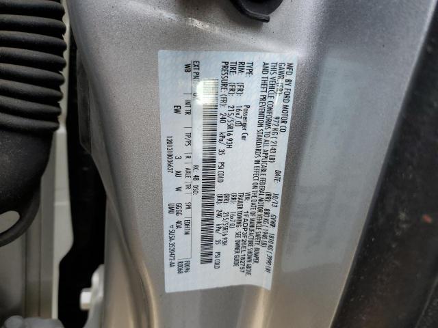 1FADP3F26EL182757 - 2014 FORD FOCUS SE SILVER photo 12