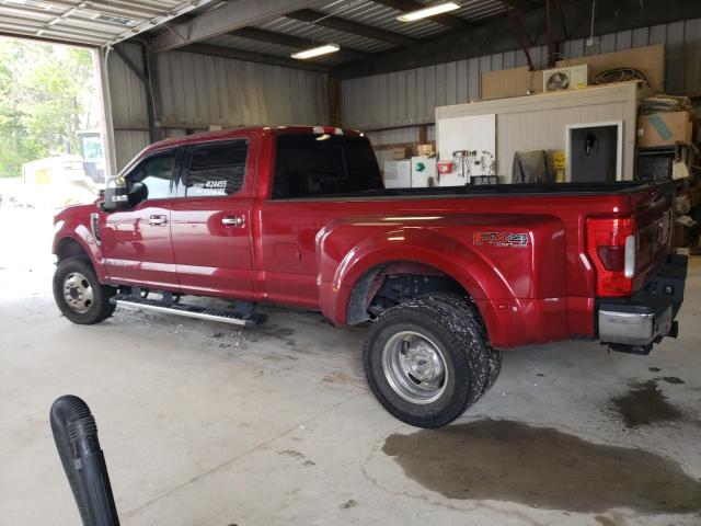 1FT8W3DT3KEG73572 - 2019 FORD F350 SUPER DUTY RED photo 2