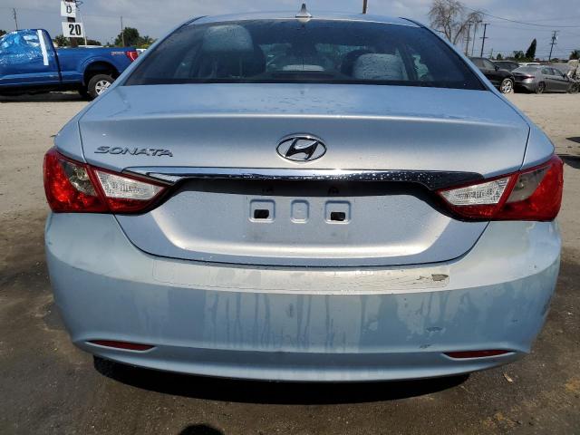 5NPEB4AC6CH419588 - 2012 HYUNDAI SONATA GLS SILVER photo 6