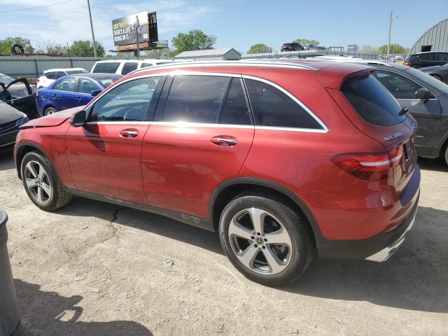 WDC0G4KB4KV194758 - 2019 MERCEDES-BENZ GLC 300 4MATIC MAROON photo 2