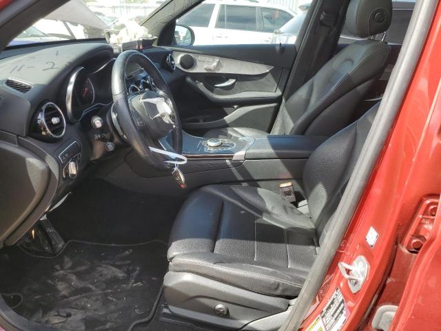 WDC0G4KB4KV194758 - 2019 MERCEDES-BENZ GLC 300 4MATIC MAROON photo 7