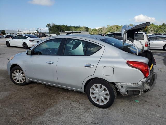 3N1CN7AP0EK460765 - 2014 NISSAN VERSA S SILVER photo 2