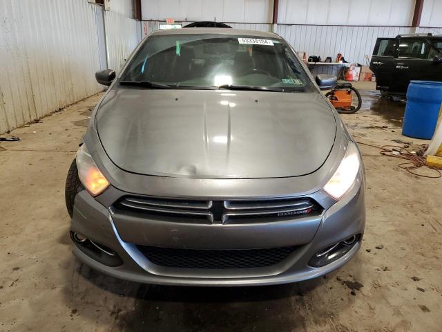 1C3CDFCH6DD135718 - 2013 DODGE DART LIMITED GRAY photo 5