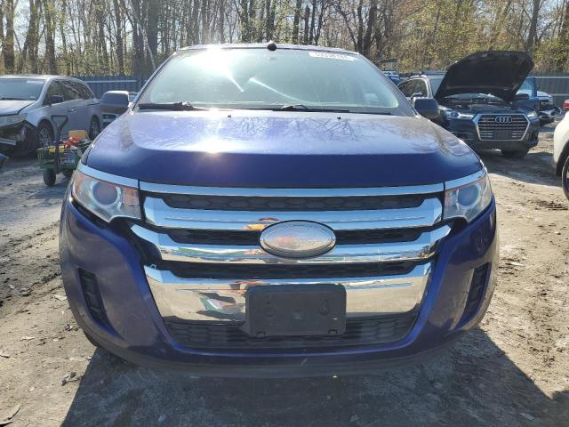 2FMDK4GC9DBB06997 - 2013 FORD EDGE SE BLUE photo 5