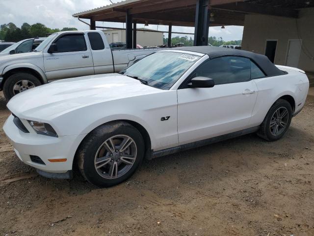 1ZVBP8EM8B5126673 - 2011 FORD MUSTANG WHITE photo 1