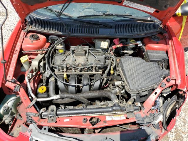 1B3ES56C65D246597 - 2005 DODGE NEON SXT RED photo 7