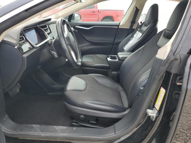 5YJSA1S1XEFP34123 - 2014 TESLA MODEL S შავი ფოტო 7