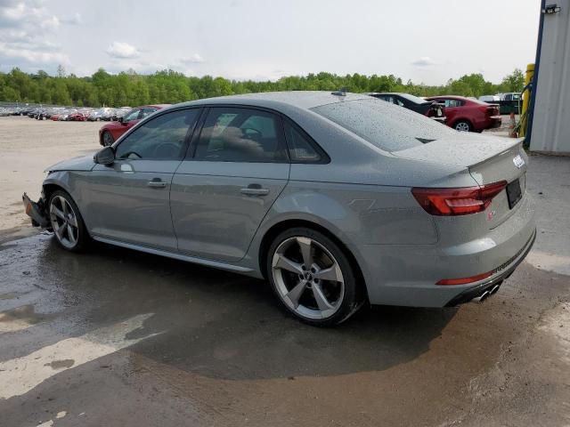 WAUB4AF46KA005310 - 2019 AUDI S4 PREMIUM PLUS GRAY photo 2